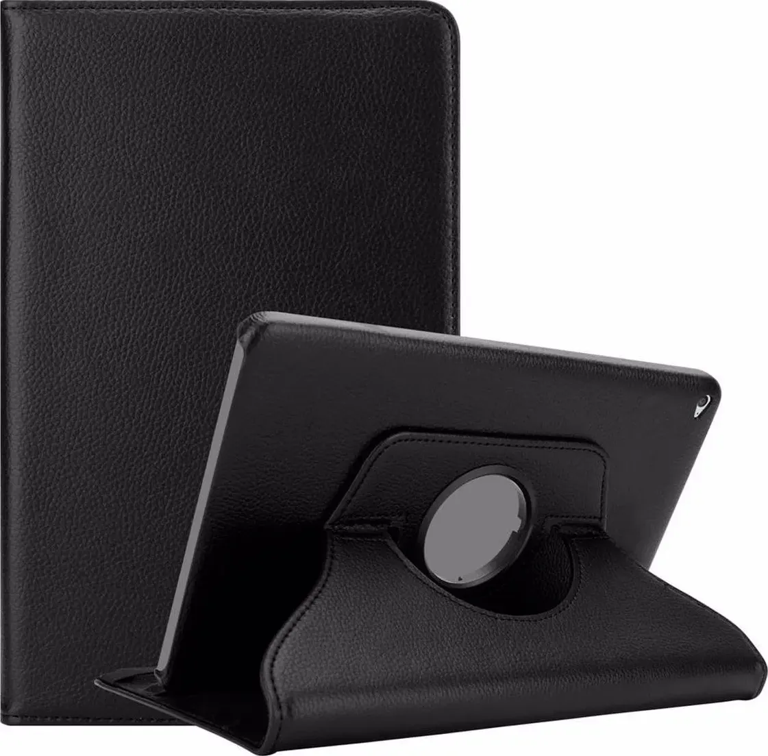 Cadorabo Copertina del libro per tablet (iPad Air 2013 (1a generazione), iPad Air 2014 (2. Gen)), Cover tablet, Nero