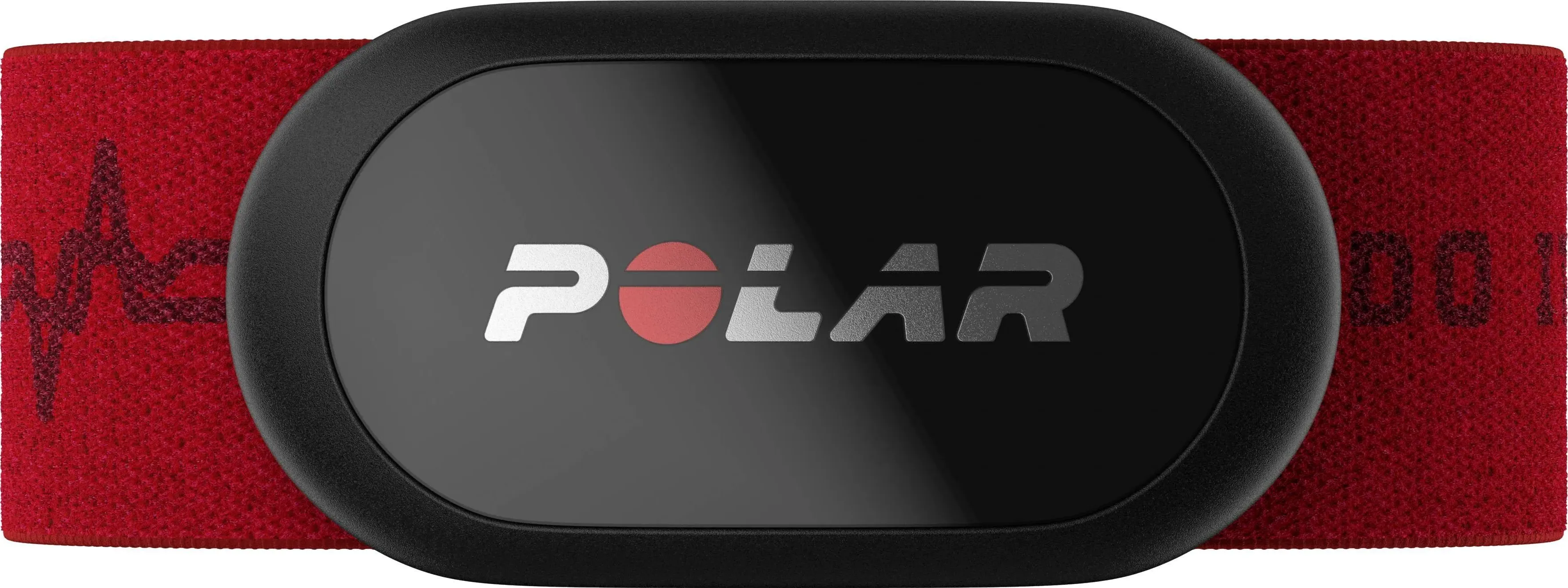 Polar H10 M-XXL, Fascia cardio, Nero, Rosso