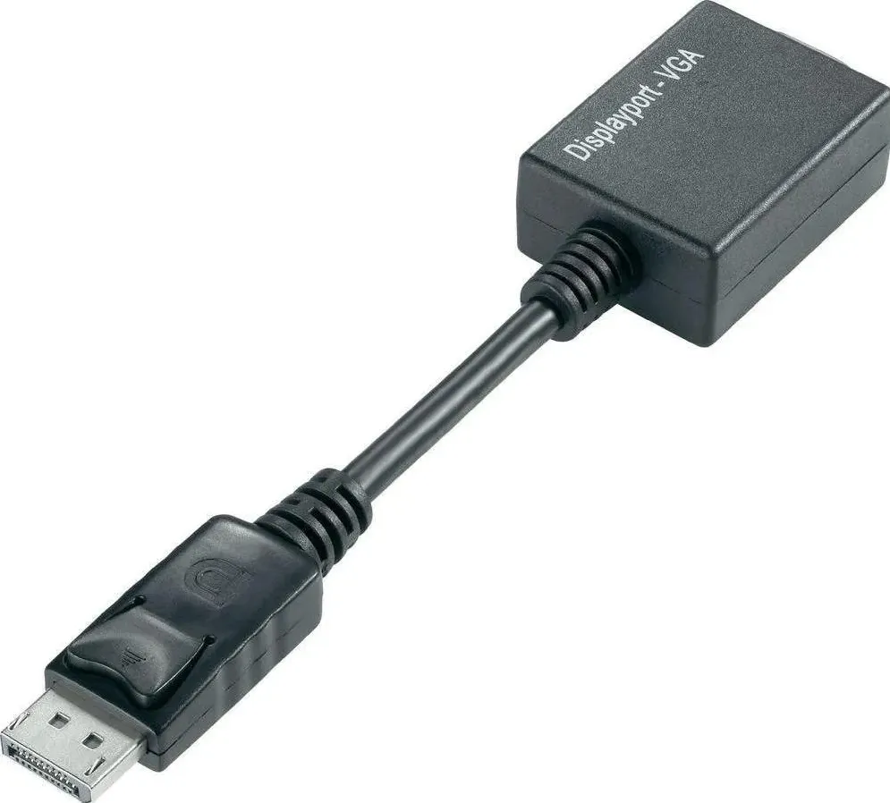 Techly Adattatore DisplayPort maschio a VGA femmina (0.07 m), Cavo video