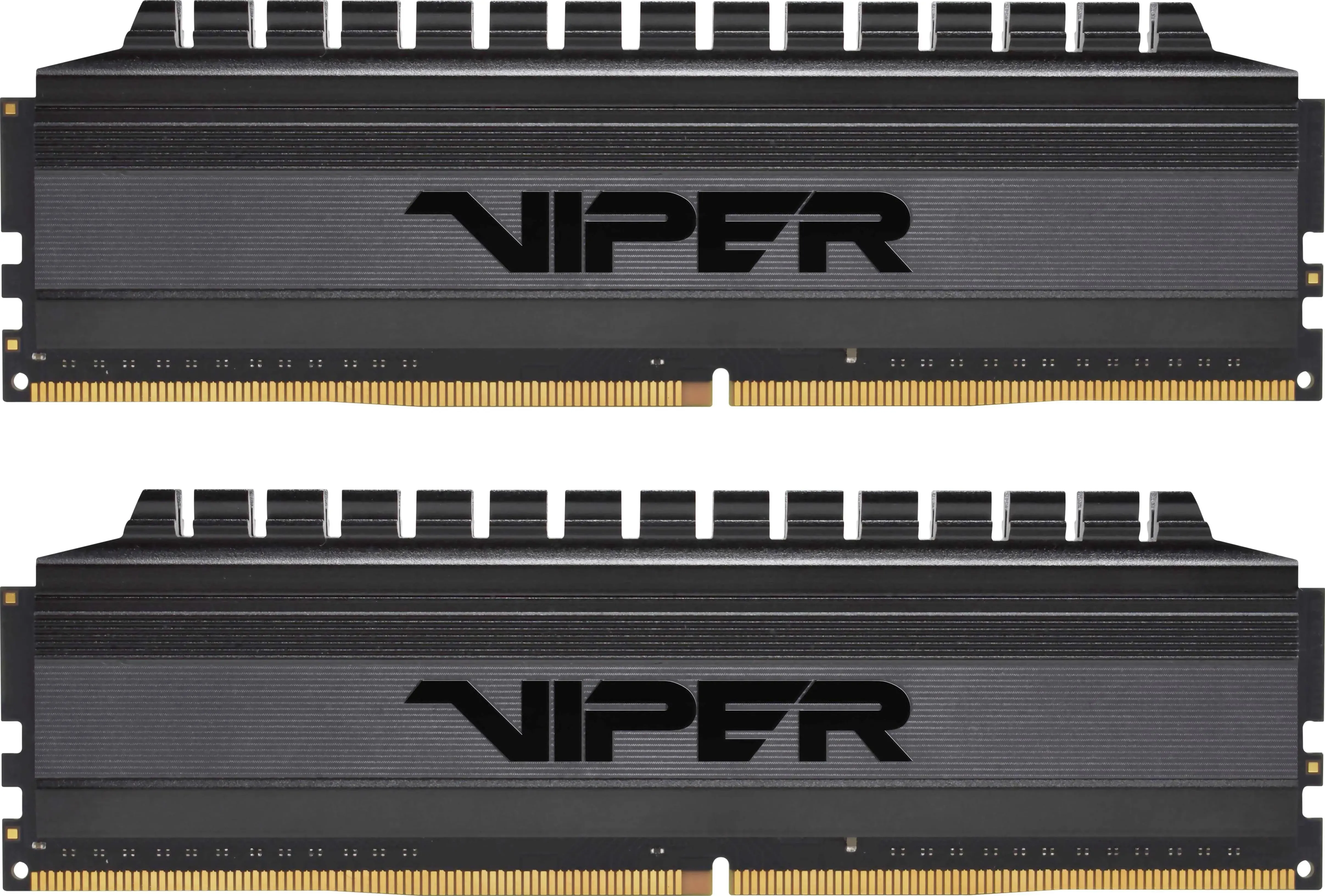 Patriot Extreme Performance Viper 4 Blackout Series (2 x 16GB, 3000 MHz, DDR4-RAM, DIMM), Memoria RAM, Nero