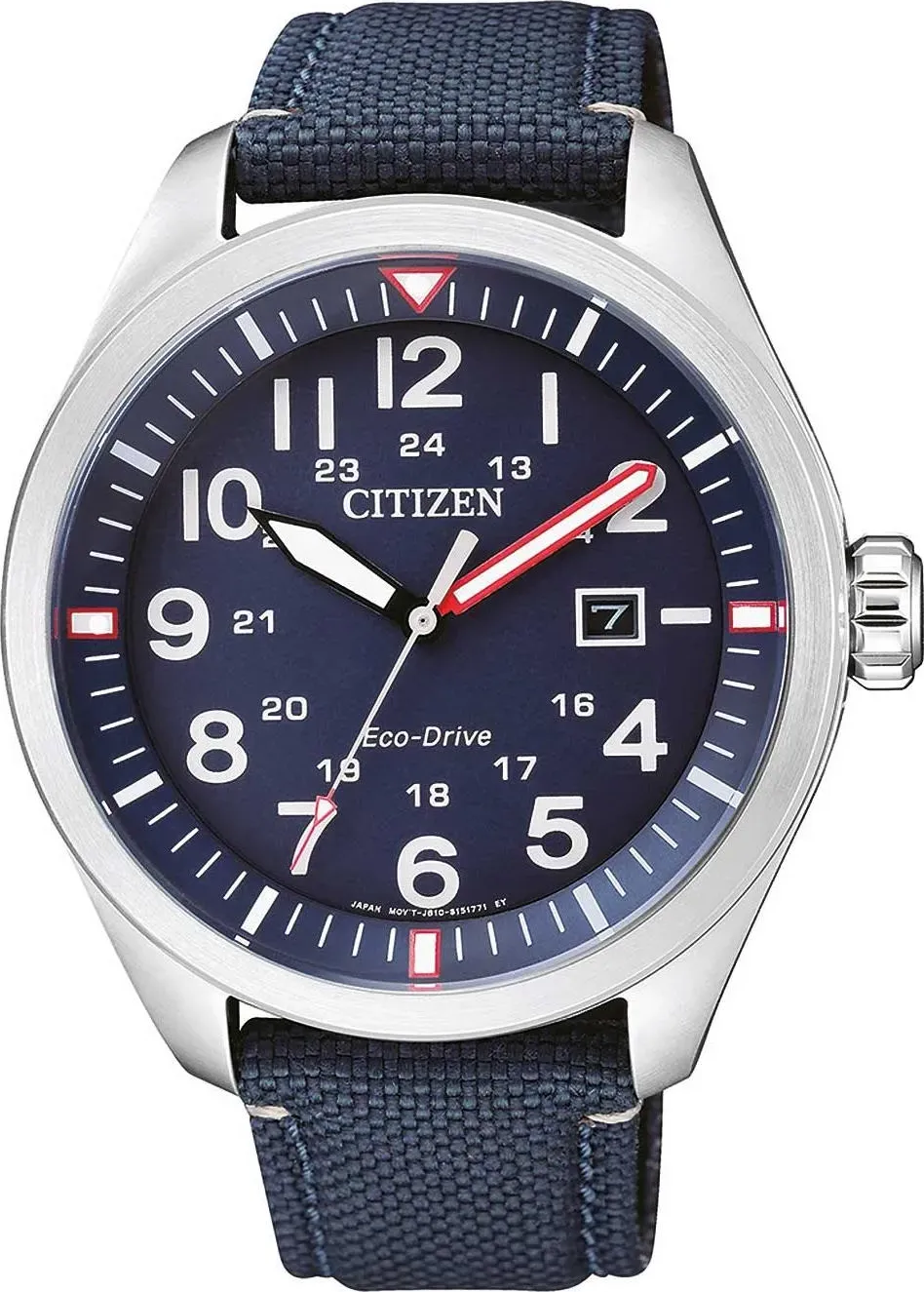 Citizen, Orologio da polso, AW5000-16L Eco-Drive Sport Uomo 43mm 10ATM, (Orologio da polso analogico, 43 mm)