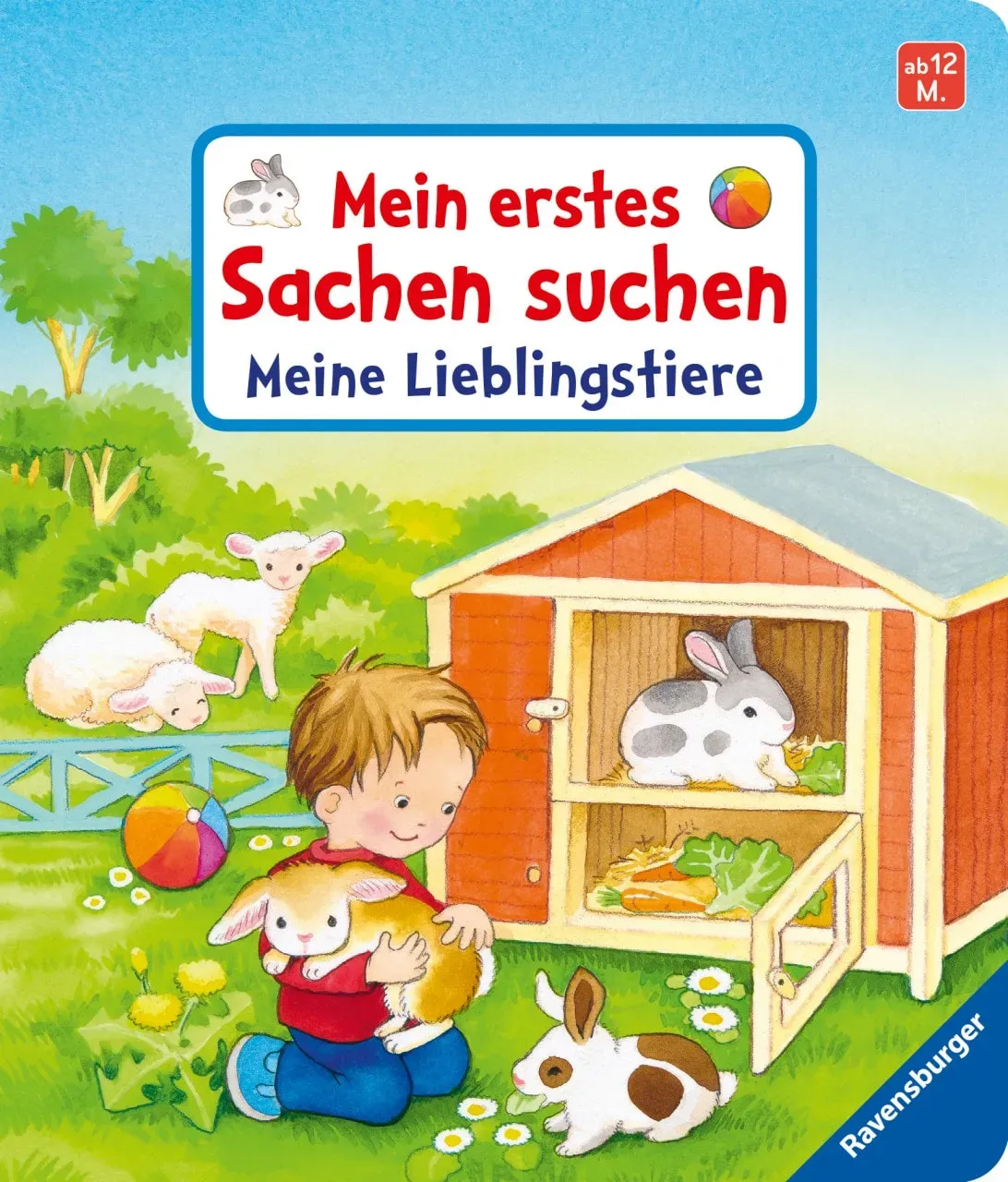 La mia prima cosa da cercare: I miei animali preferiti, Libro per bambini di Sandra Grimm