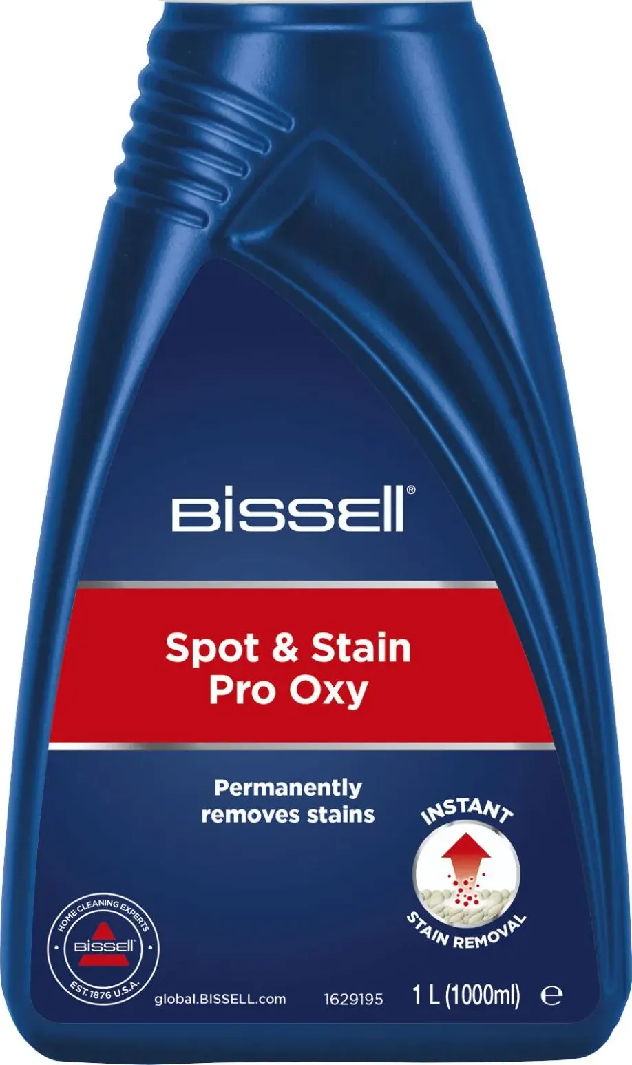 Bissell Detergente Spot & Stain 1L PRO OXY, Accessori aspirapolvere + Utensili pulizia, Blu, Rosso