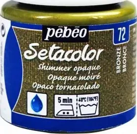 Pebeo, Colore + Vernice per fai da te, Setacolor Opaco (Bronzo scintillante, 45 ml)