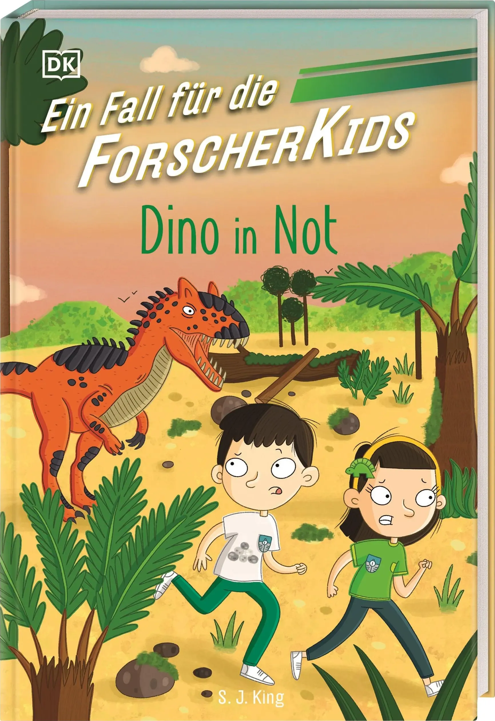 Un caso per i bambini esploratori 4. Dino in difficoltà, Libro per bambini di S. J. King