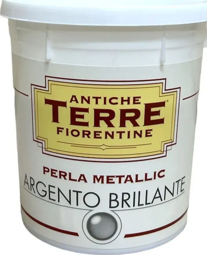 Perle metallic argento brillante 250gr