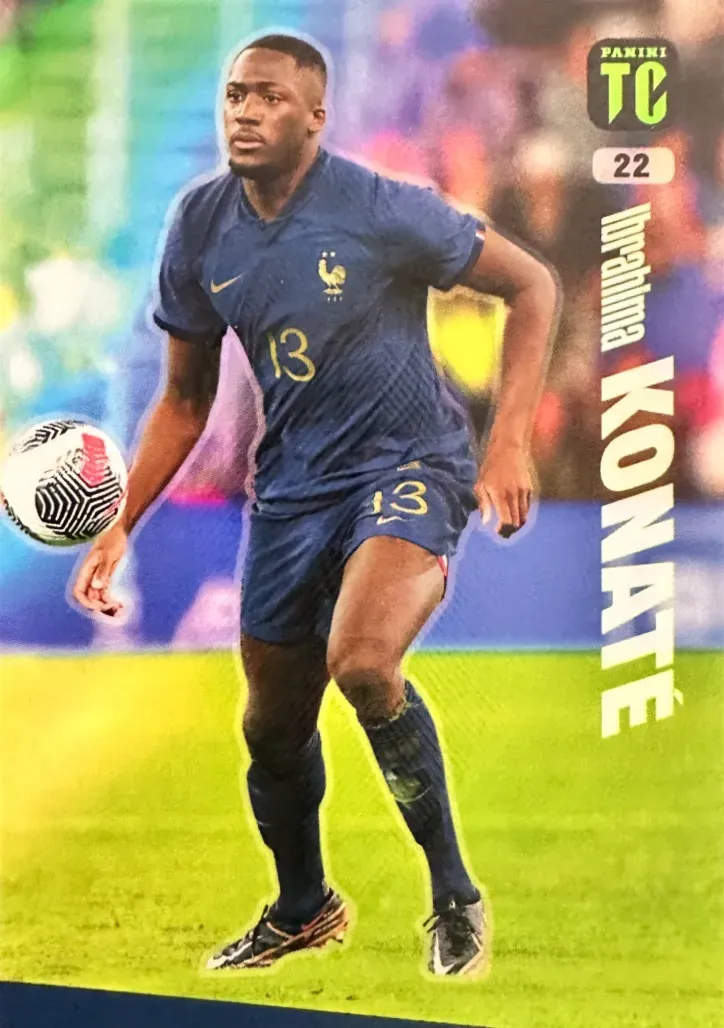 N.22  Ibrahima Konaté France  - Top Class 2024 Panini