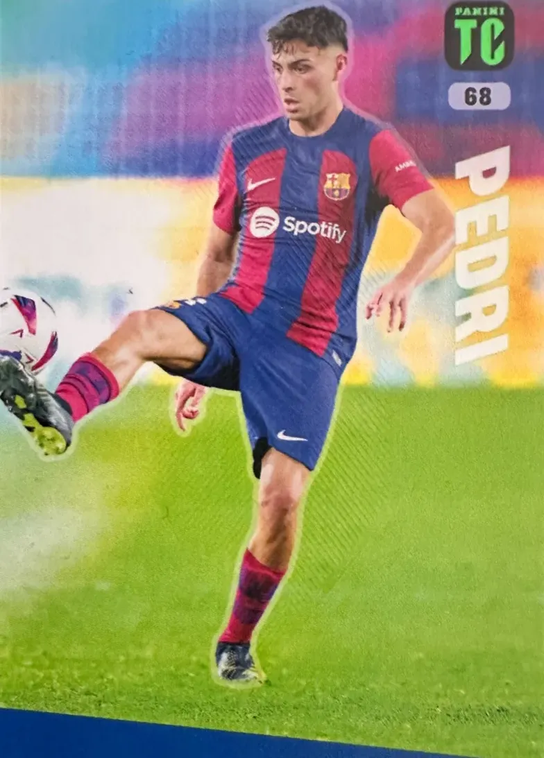 N.68  Pedri Barcelona  - Top Class 2024 Panini