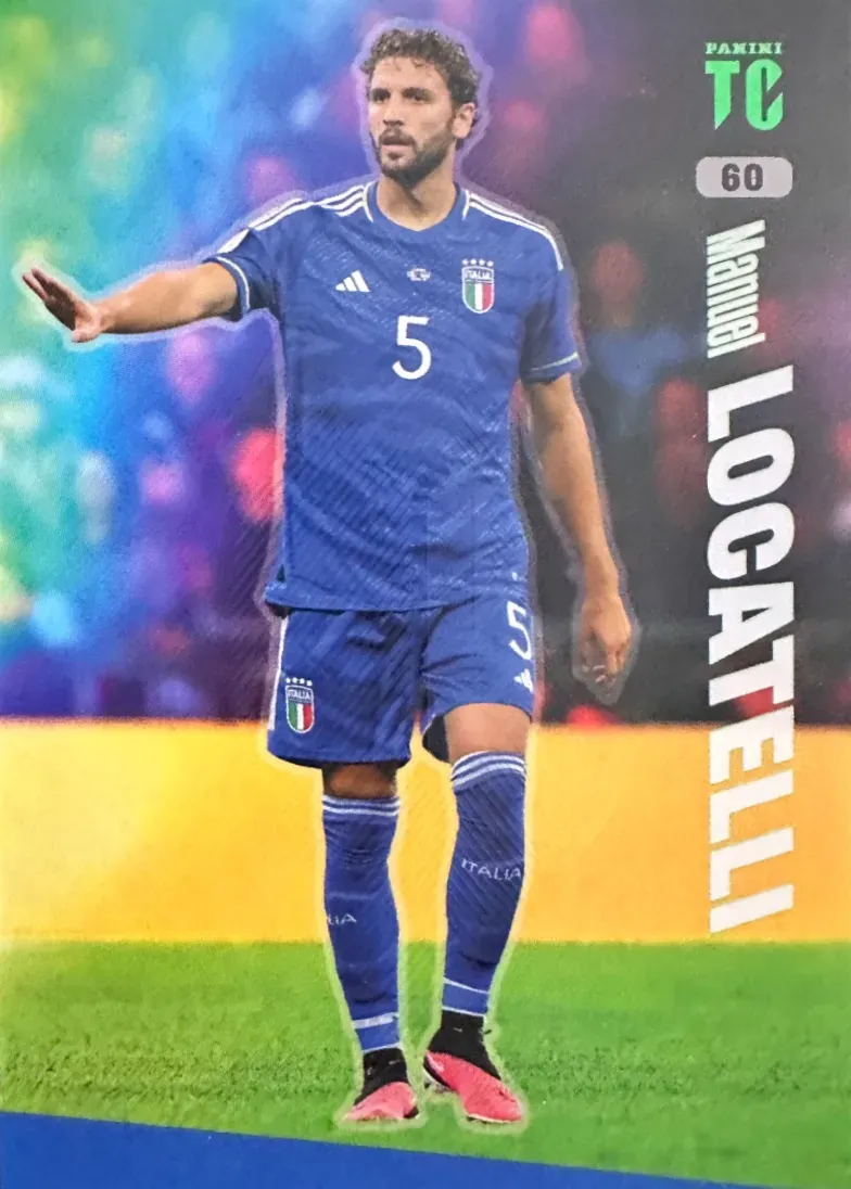 N.60  Manuel Locatelli Italy  - Top Class 2024 Panini