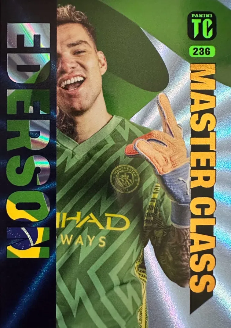 N.236  Ederson Manchester City Master Class - Top Class 2024 Panini