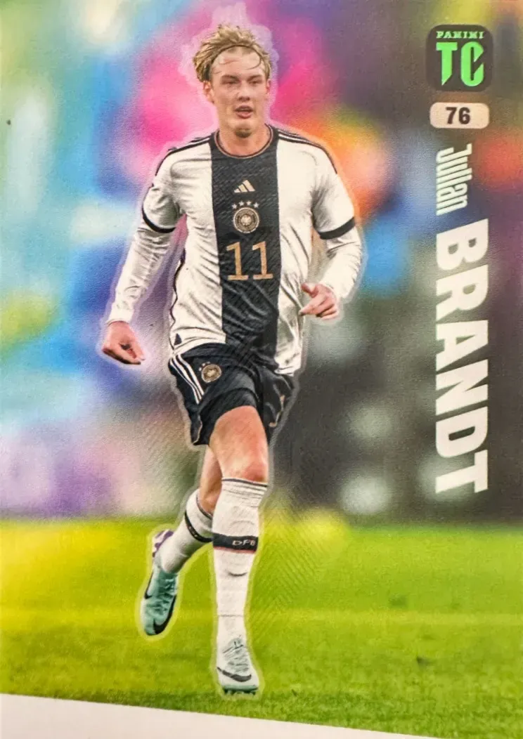 N.76  Julian Brandt Germany  - Top Class 2024 Panini