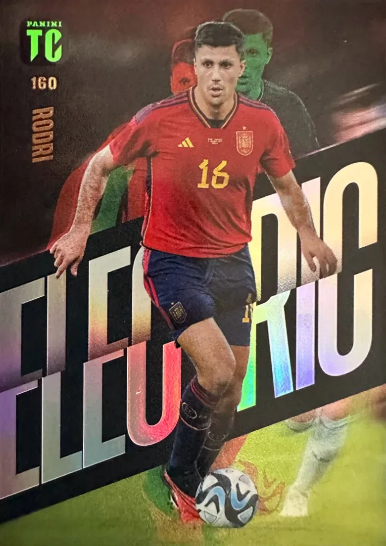 N.160  Rodri Spain Electric - Top Class 2024 Panini