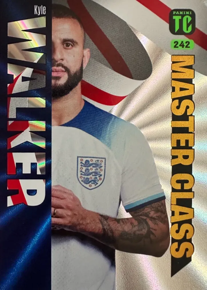 N.242  Kyle Walker England Master Class - Top Class 2024 Panini