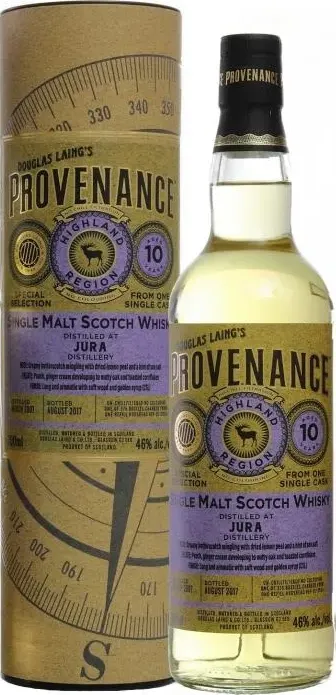 Whisky Douglas Laing&#039;s Provenance Scotch  JURA 10 Anni