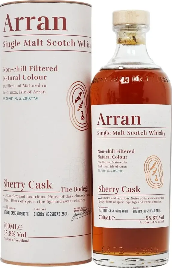 Whisky Arran Single Malt Sherry Cask The Bodega 0,70