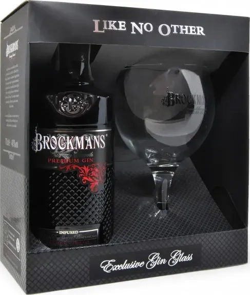 Gin Brockmans Confezione Regalo Calice 0,70