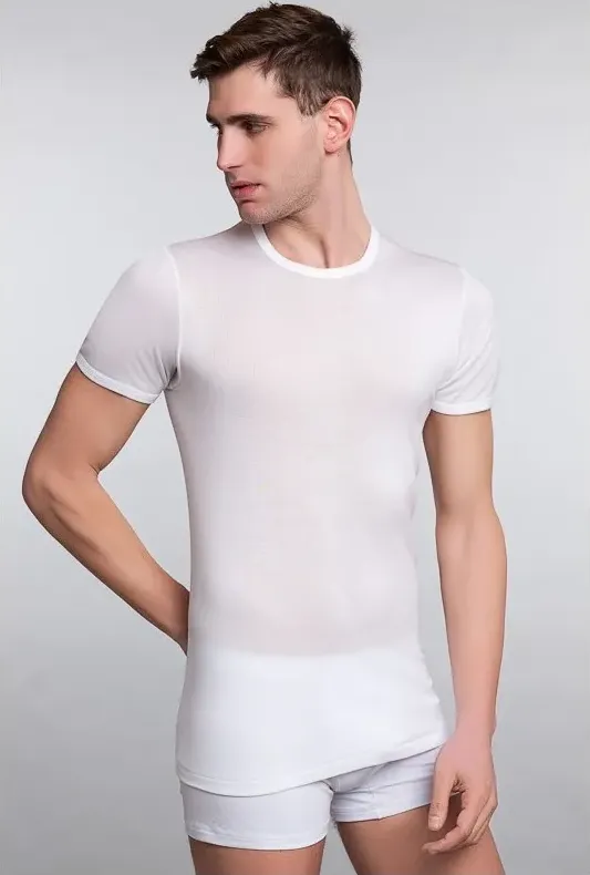 Maglia Uomo Mezza Manica Filoscozia