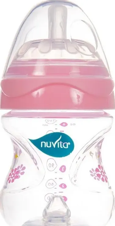 Nuvita biberon mimic 150ml rosa