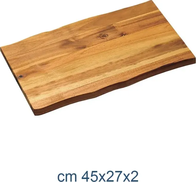 Tagliere rrettangolare in legno di acacia cm 45x27