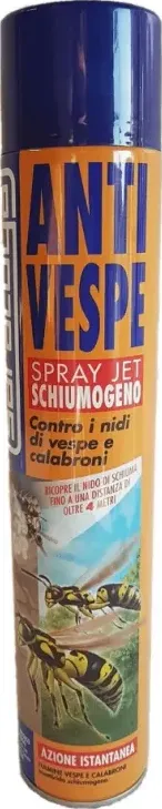 Insetticida anti vespe spray schiumogeno 750 ml