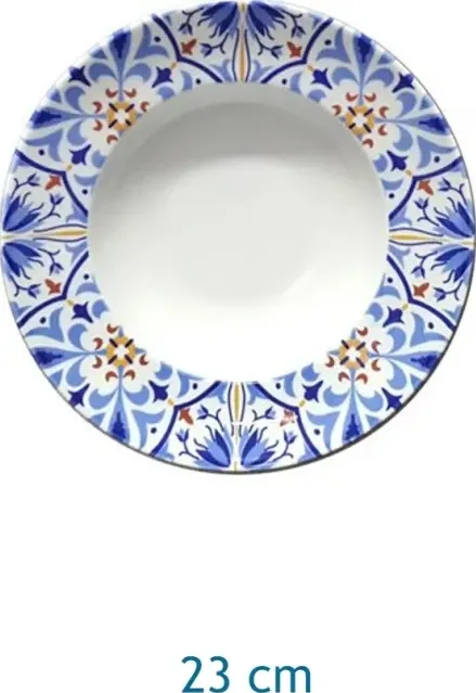 Piatto ceramica amalfi 23 cm | ragstore.it