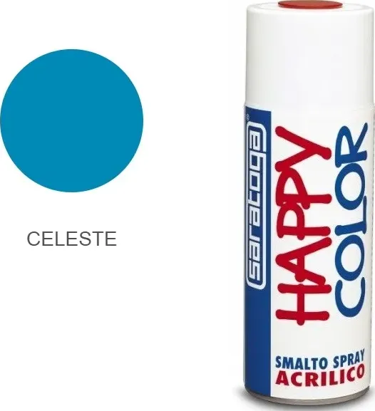 Vernice spray celeste ral 5012 400 ml happy color