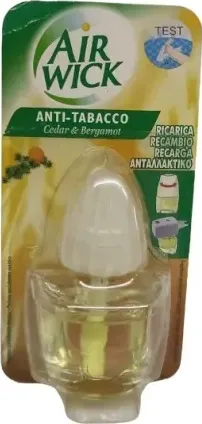 Air wick elettrico ricarica anti-tabacco 21 ml