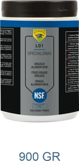 Grasso alimentare lg1 nsf inodore 900 gr