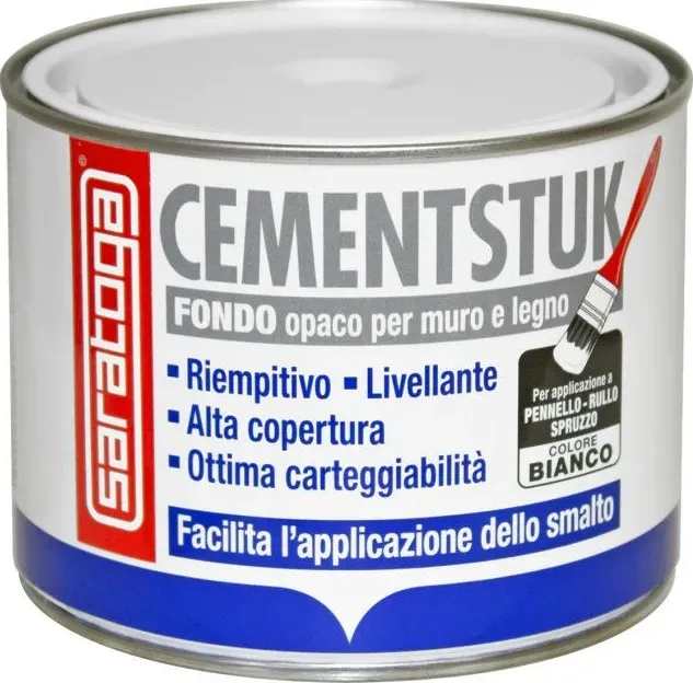 fondo opaco per muro e legno cementstuk 500 ml di ragstore.it