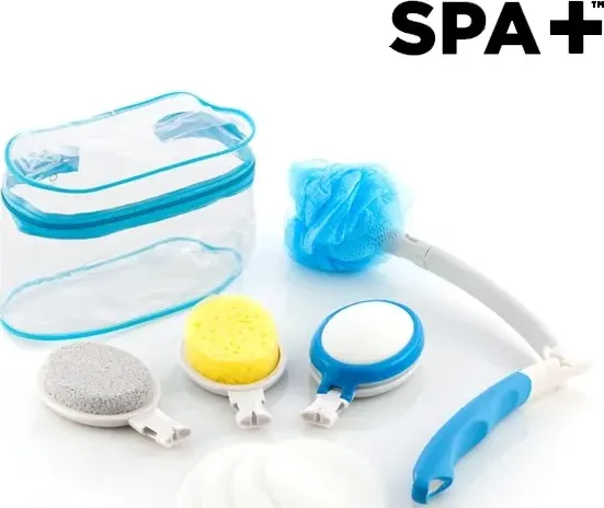 Set spugne da bagno spa 15 pz