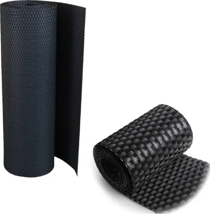 Telo rivestimenti oscurante rattan cm 90x300 nero - mata