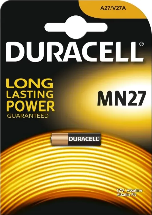 Batteria duracell 12v mn27 per telecomando