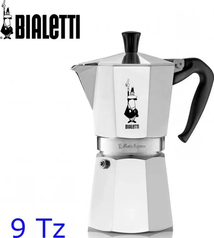 Caffettiera moka express bialetti  9 tz