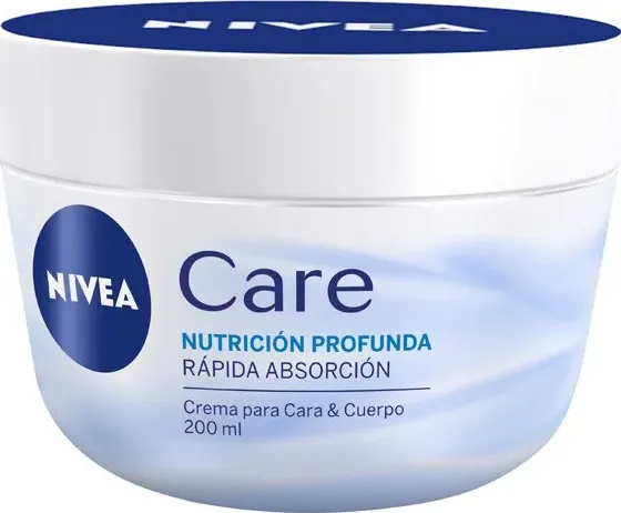 Crema viso e corpo nivea care 200 ml nutrimento profondo