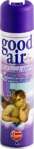 Deodorante ambiente e tessuti good air 400 ml lavanda