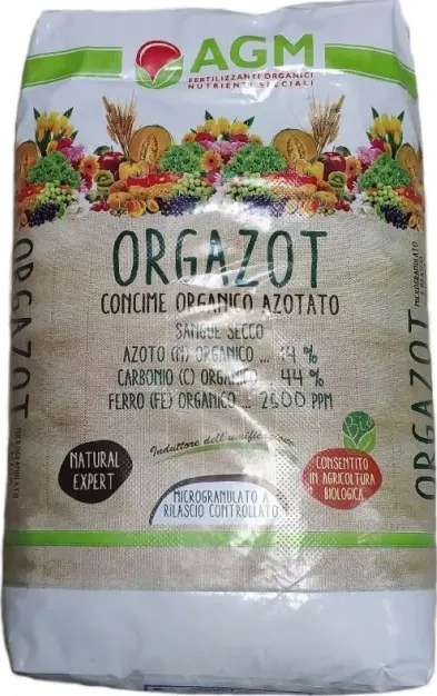 concime organico azotato orgazot micro granuli 20 kg di ragstore.it