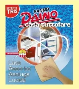 Panno casa tuttofare daino 3 pz