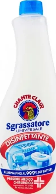 Sgrassatore chanteclair ricarica 600 ml disinfettante