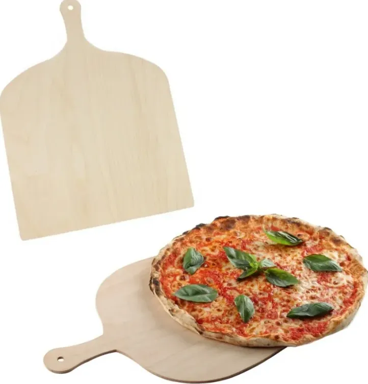 Pala per pizza in legno di faggio natura cm 41x30