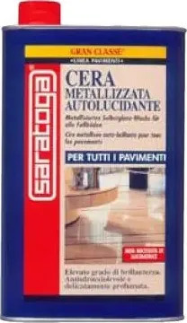 Cera metallizzata autolucidante pavimento