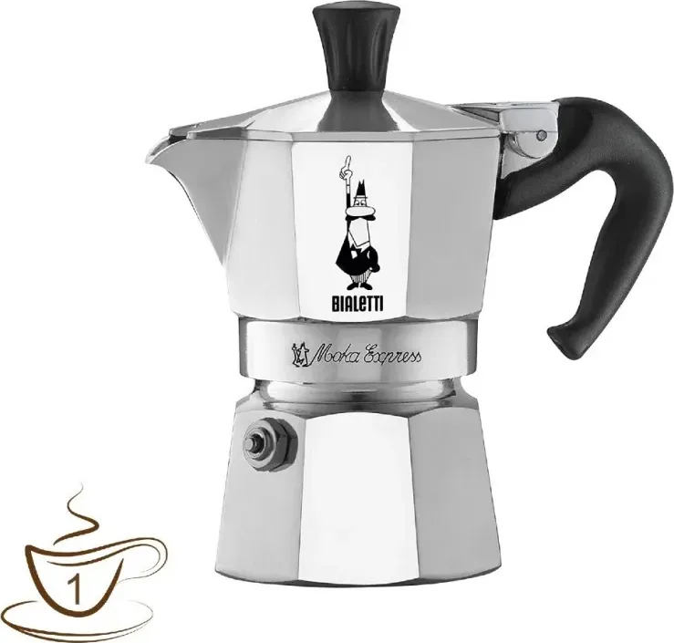 Caffettiera moka express bialetti 1 tazza