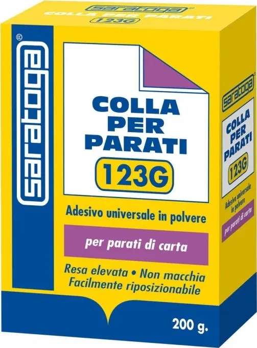 Colla per carta parati 123g 200 gr