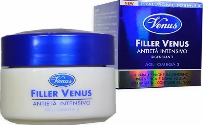 Crema viso venus 50 ml a-rughe effetto filler omega 3