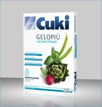 Buste congelatore cuki gelo 10 pz da cm 35x50