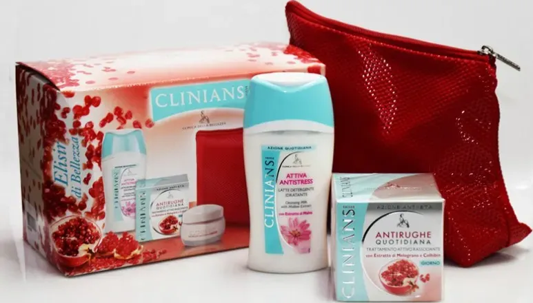 Confezione regalo natale donna clinians elisir di bellezza