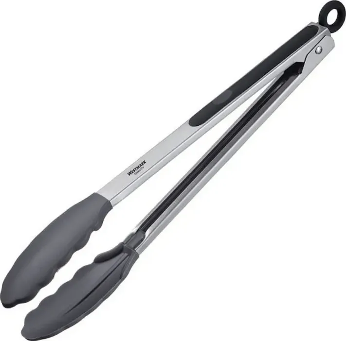 Pinza da cucina e grill silicone-acciaio 34 cm