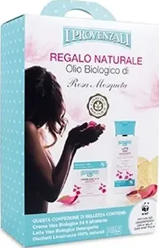 Confezione regalo natale donna i provenzali olio biologico di rosa mosqueta