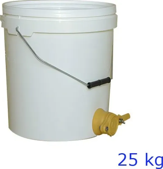Secchio mini maturatore per miele da 25 kg con rubinetto - ragstore