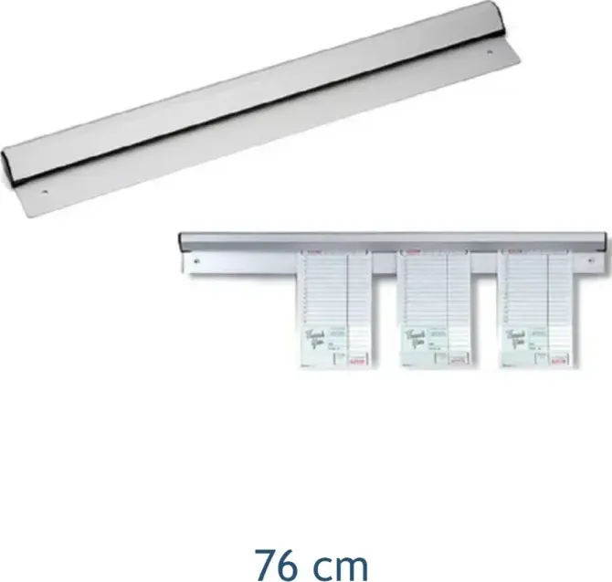 Asta porta scontrini in alluminio cm 76