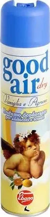 Deodorante ambiente e tessuti good air 400 ml vaniglia e agrumi
